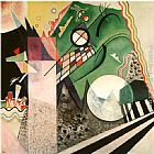 Green Composition 1923 by Wassily Kandinsky